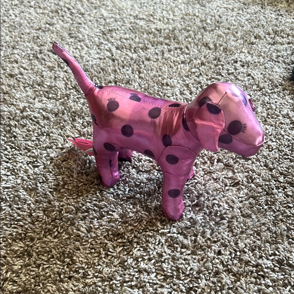 Pink Polka Dot Dog Plush Victoria’s Secret PINK